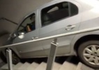 Torcedor desce escada de carro após errar saída no Mineirão; assista