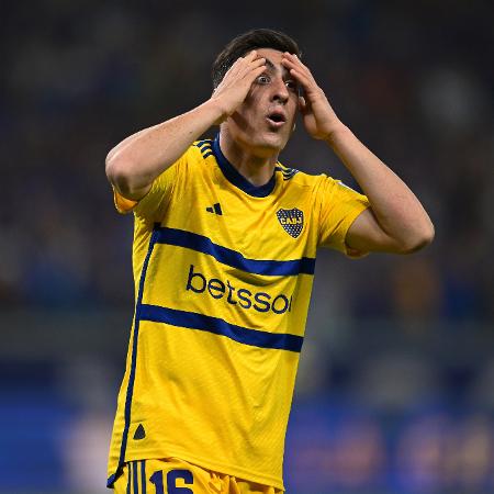 Merentiel, atacante do Boca Jrs, lamenta eliminação para o Cruzeiro pela Sul-Americana