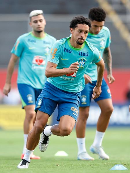 Marquinhos, zagueiro da seleção brasileira