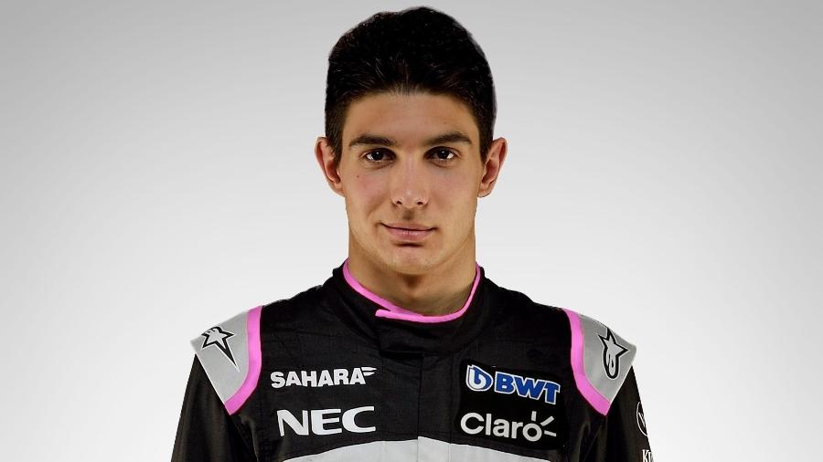 Esteban Ocon, piloto da Force India - Divulgação/F1