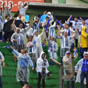 Paixão sem distância: torcida do CSA marcou presença no jogo em Caxias do Sul - CSA/Divulgação - CSA/Divulgação