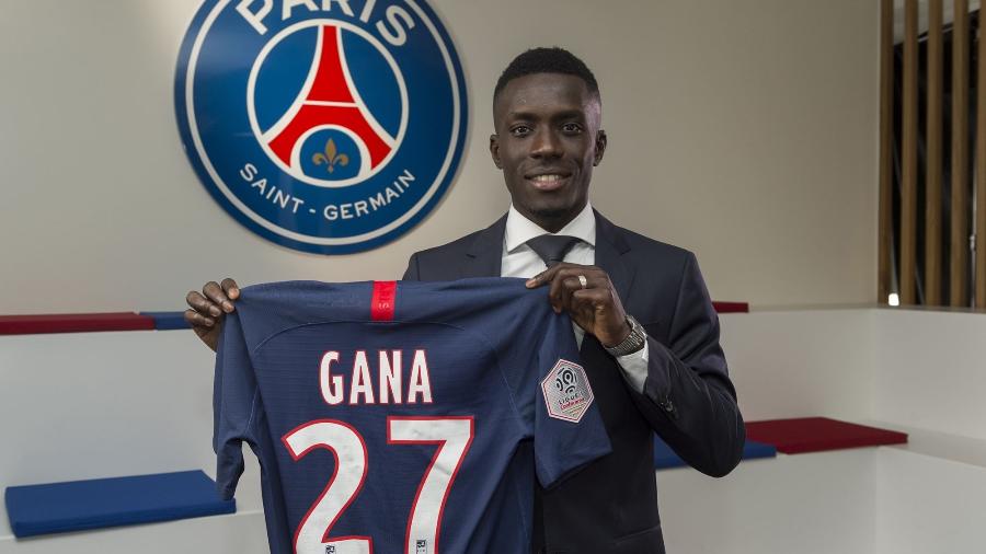 Idrissa Gueye está no PSG desde 2019; Manchester United estuda levá-lo de volta para a Inglaterra - Divulgação/PSG