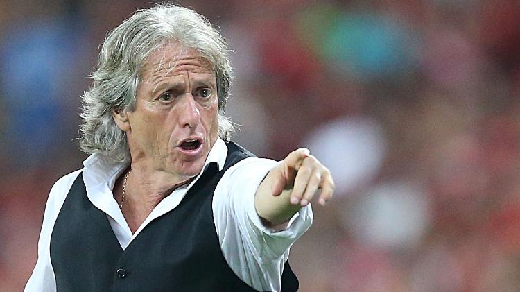 Jorge Jesus, técnico do Flamengo, já levantou dois títulos pelo clube - DANIEL CASTELO BRANCO/AGÊNCIA O DIA/ESTADÃO CONTEÚDO