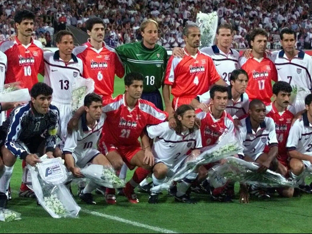 Estados Unidos e Irã fizeram jogo da paz na Copa do Mundo de 1998