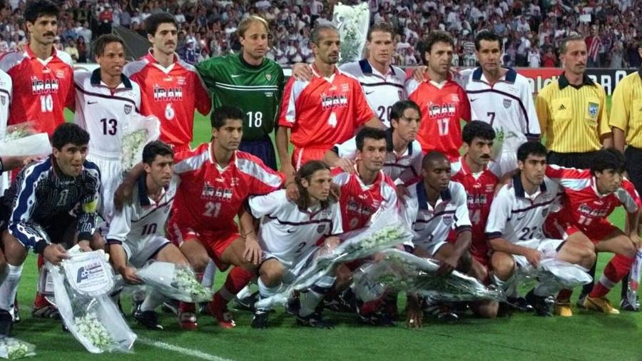 Estados Unidos e Irã fizeram jogo da paz na Copa do Mundo de 1998