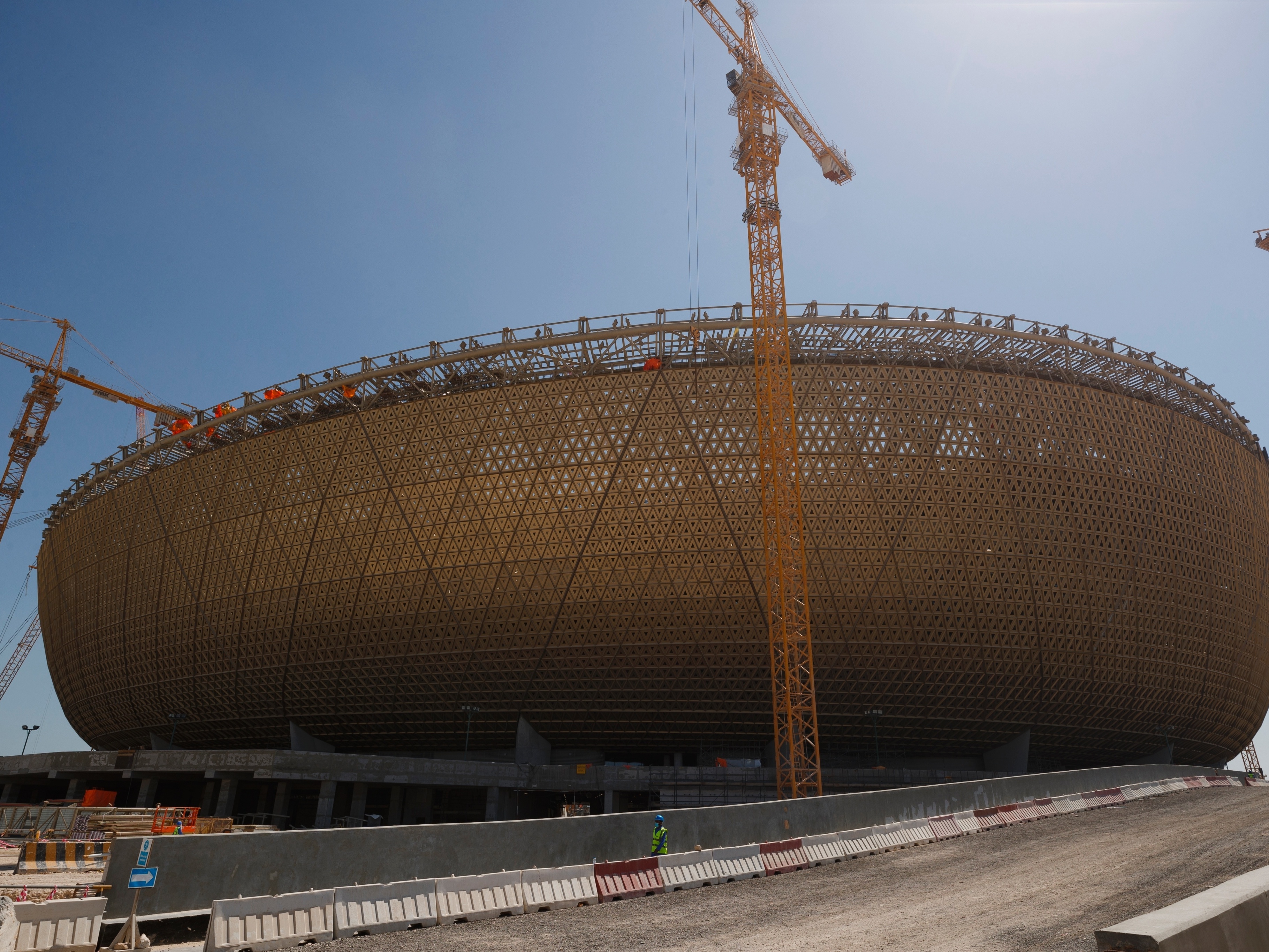 Estádio da final da Copa do Mundo do Catar construído por empresa chinesa