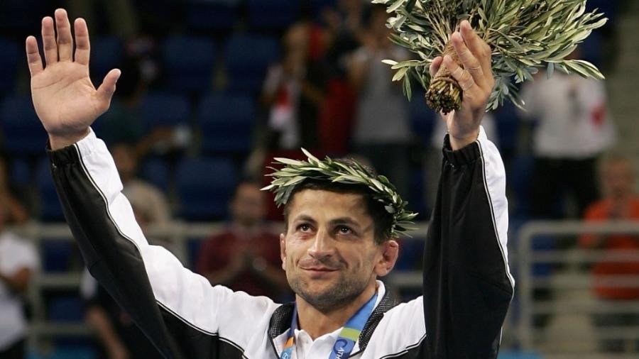 Zurab Zviadauri, primeiro campeão olímpico da Geórgia - Stuart Hannagan/Getty Images