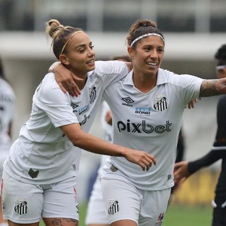 Além de quatro gols de Cristiane, Sereias da Vila balançaram as redes com Camila Martins, Tayla e Thaisinha - Reprodução/Instagram