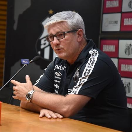 Odair Hellmann é apresentado como novo técnico do Santos - Ivan Storti/ Santos FC