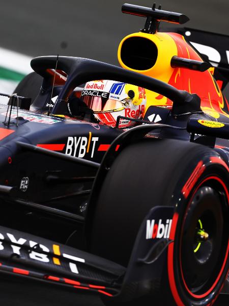 Max Verstappen, líder do campeonato de pilotos da Fórmula 1. - Divulgação/Mark Thompson/Getty Images