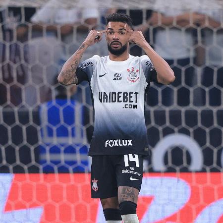 Raniele durante jogo do Corinthians contra o América-RN pela Copa do Brasil