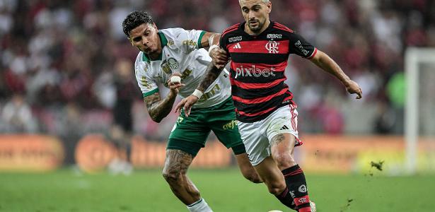 Palmeiras demonstra postura covarde diante do Flamengo, critica Mauro Cezar.