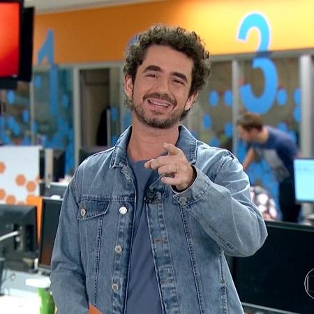 Felipe Andreoli, apresentador do Globo Esporte SP - Reprodução/TV Globo