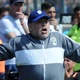 Maradona, durante estreia como técnico do Gimnasia La Plata - Xinhua/Eva Cabrera/TELAM