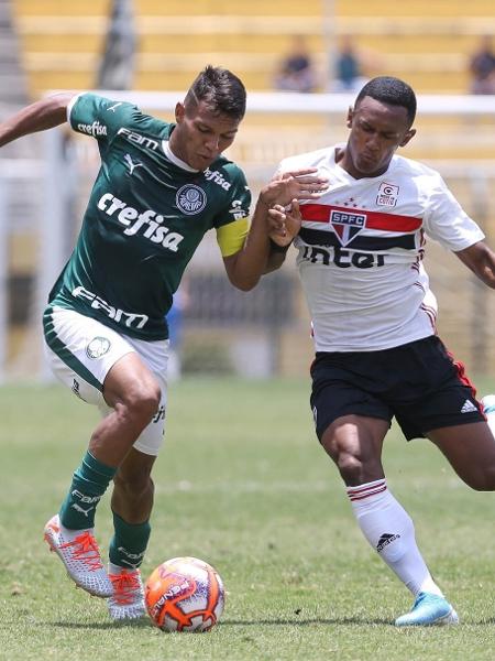 Verón retornou após a Copa e defendeu o Palmeiras contra o São Paulo - Cesar Greco/Ag. Palmeiras/Divulgação