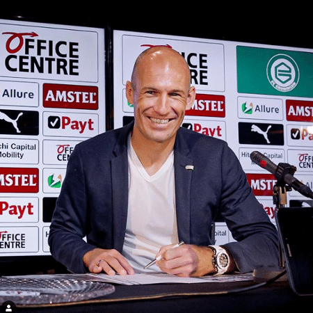 Robben assina contrato com clube que o revelou na Holanda - Reprodução