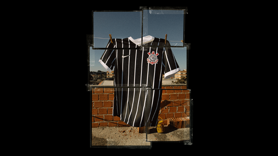 Nova camisa dois do Corinthians, inspirada no título de 1990 - Divulgação