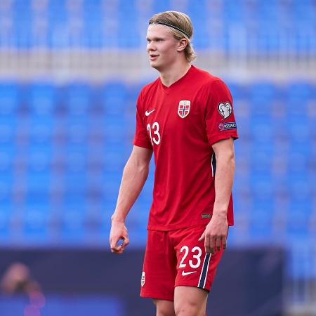 Haaland fez golaço em treino da seleção norueguesa - Quality Sport Images/Getty Images