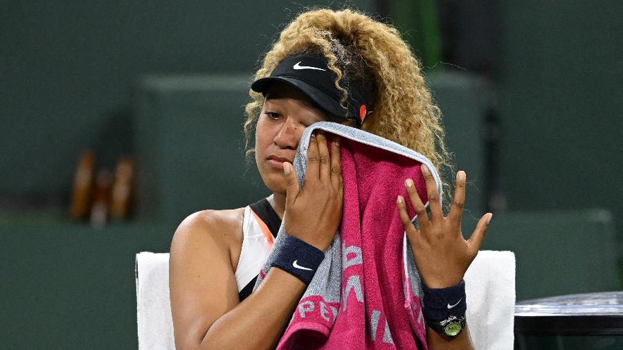 Naomi Osaka se abalou após ofensa em Indian  Wells - Jayne Kamin-Oncea-USA TODAY Sports TPX