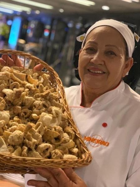 Sônia Maria da Costa é chef de cozinha do Mineirão há 37 anos - Arquivo Pessoal