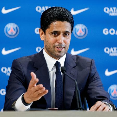 Nasser Al-Khelaïfi, presidente do PSG: título na Champions após anos de decepções Nasser Al-Khelaïfi, presidente do PSG: título na Champions após anos de decepções