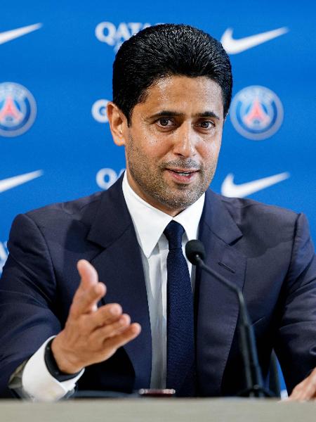 Nasser Al-Khelaïfi, presidente do PSG, denunciou ex-funcionários