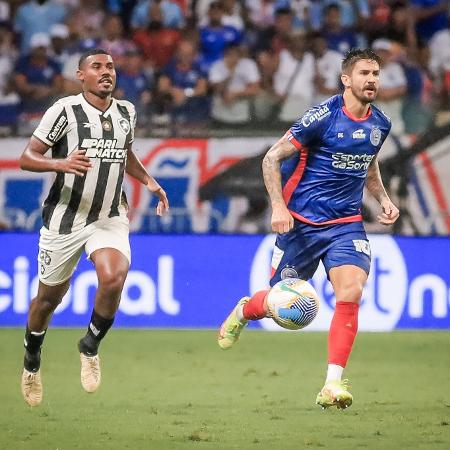 Everaldo e Cuiabano, em Bahia x Botafogo