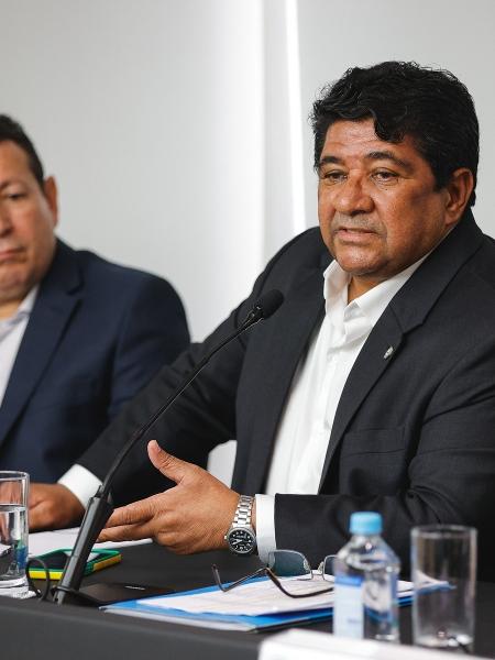 Ednaldo Rodrigues, presidente da CBF Ednaldo Rodrigues, presidente da CBF