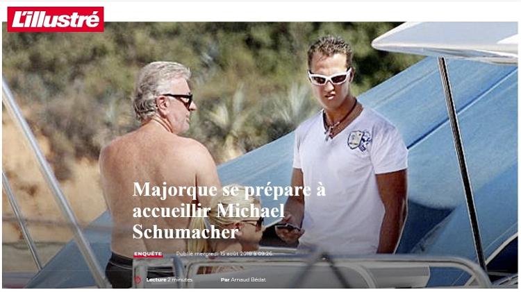 Revista suíça anuncia que Michael Schumacher se mudará com a família para a Espanha - Reprodução - Reprodução