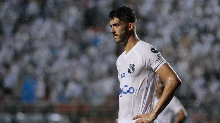 Gustavo Henrique, jogador do Santos, analisa partida contra Corinthians - Marcello Zambrana/AGIF - Marcello Zambrana/AGIF