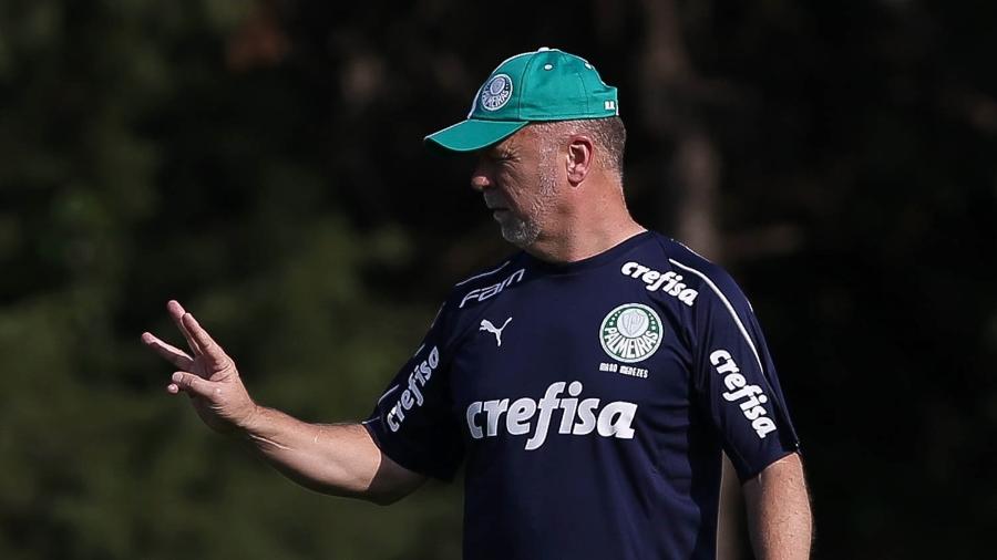 Mano Menezes espera a volta de Gómez e Weverton para enfrentar a Chapecoense - Cesar Greco/Ag. Palmeiras/Divulgação