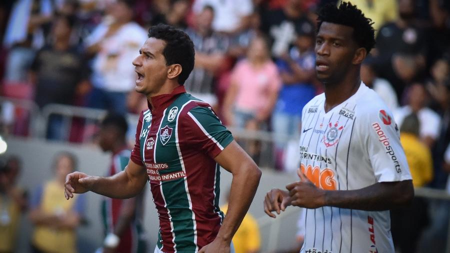 Fluminense e Corinthians se enfrentam neste domingo pelo Campeonato Brasilerio - Andre Borges/AGIF