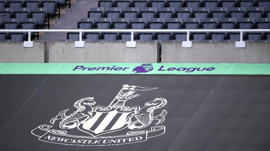 Símbolo do Newcastle United no estádio St. James Park - Laurence Griffiths/Getty Images