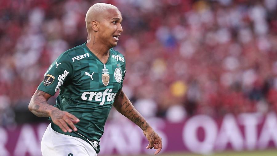 Deyverson fez o gol do título do Palmeiras contra o Flamengo na final da Libertadores - Ettore Chiereguini/AGIF