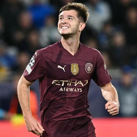 McAtee substituiu Haaland e fez seu primeiro gol com a camisa do time inglês - Joe Klamar / AFP