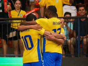 Brasil vence o Irã e é campeão invicto da Copa Intercontinental de futsal