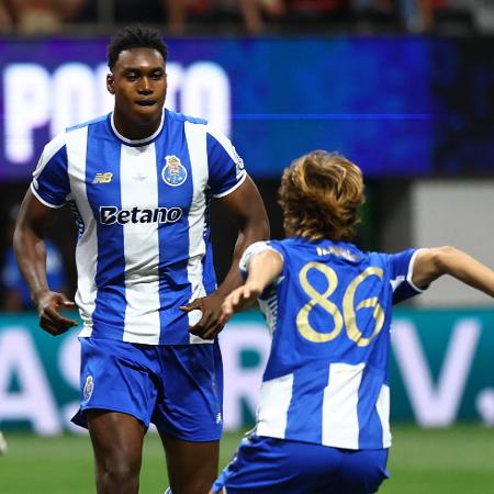 Samu comemora gol marcado pelo Porto contra o Inter Miami no Mundial Samu comemora gol marcado pelo Porto contra o Inter Miami no Mundial