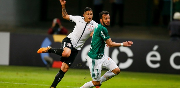 Arana balançou a rede contra o Palmeiras em clássico no primeiro turno do Brasileirão - Rubens Cavallari/Folhapress