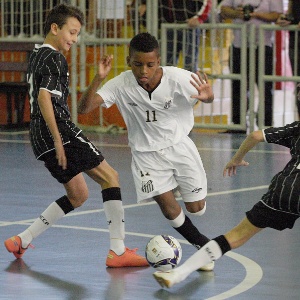 Rodrygo no futsal - Pedro Ernesto Guerra Azevedo/Divulgação - Pedro Ernesto Guerra Azevedo/Divulgação
