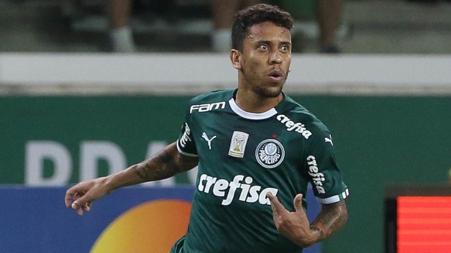 Marcos Rocha em jogo do Palmeiras contra o São Paulo - Cesar Greco/Ag. Palmeiras/Divulgação