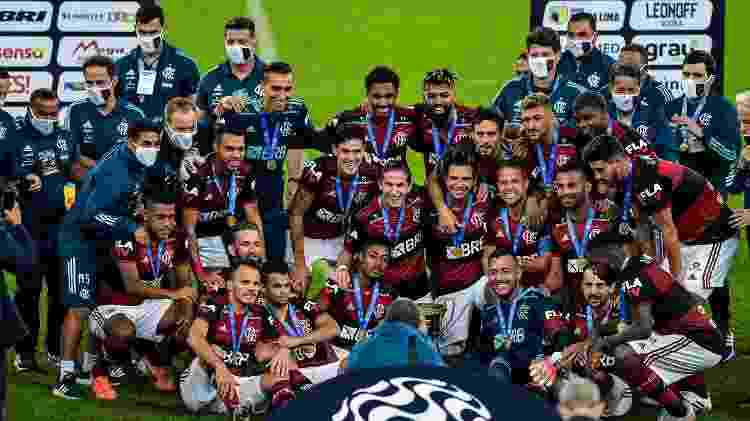 Flamengo é campeão do Campeonato Carioca 2020 - Thiago Ribeiro/AGIF - Thiago Ribeiro/AGIF