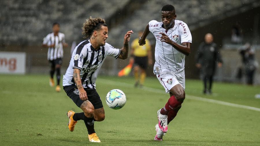 Tropeço em casa contra o Fluminense tirou os 100% de aproveitamento do Galo no Mineirão no Brasileiro - Lucas Mercon/Fluminense FC