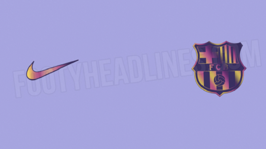 Suposta nova camisa do Barcelona para a temporada 2021-22 - Reprodução/Footy Headlines 