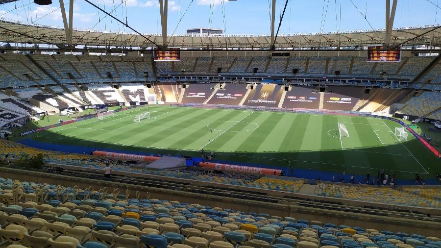 Estádio do Maracanã, palco da final da Copa Libertadores hoje (30), às 17h - Eder Traskini