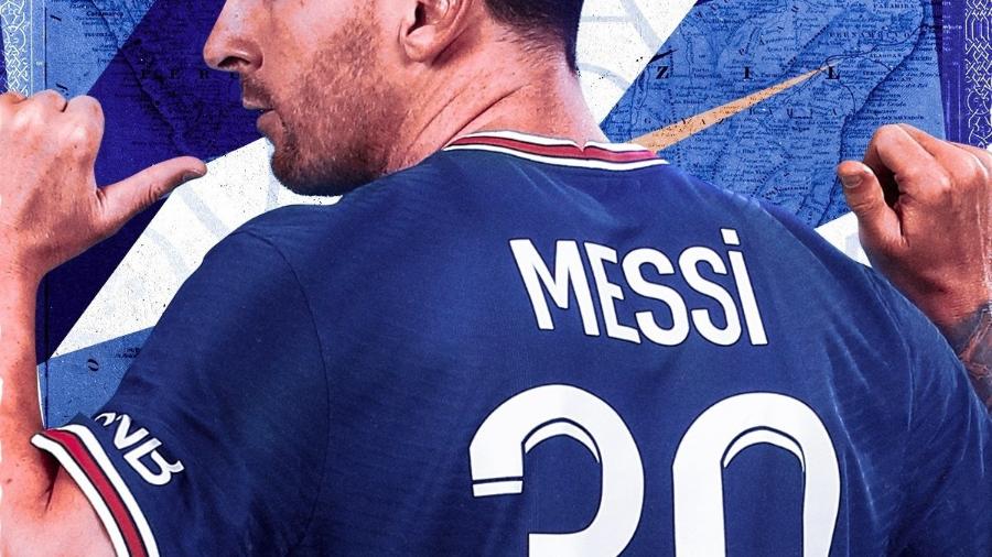 Lionel Messi usará a camisa 30 no PSG - Twitter