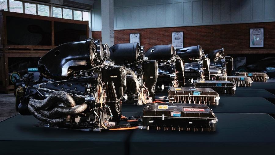 A unidade de potência da Mercedes tem sido dominante na F1 desde 2014 - Daimler AG/Divulgação