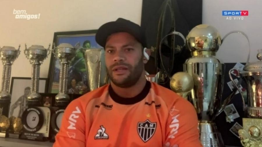 Hulk diz que se culpou por eliminação do Atlético-MG na Copa Libertadores - Reprodução/SporTV