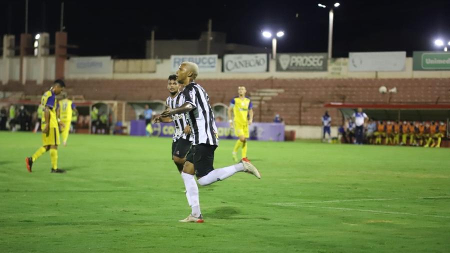 Guilherme Santos fez o primeiro gol do Atlético-MG na estreia da Copinha - João Pedro Viegas/Atlético-MG
