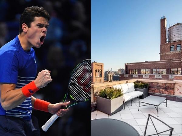 Milos Raonic colocou cobertura à venda por R$ 50 milhões