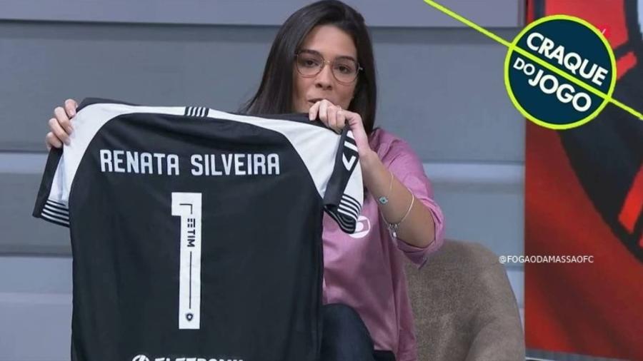 Renata Silveira é eleita craque do jogo em vitória do Botafogo - Reprodução/Twitter